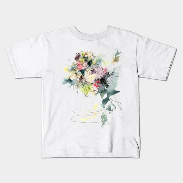 Your inner beauty Kids T-Shirt by Maria Mi Art